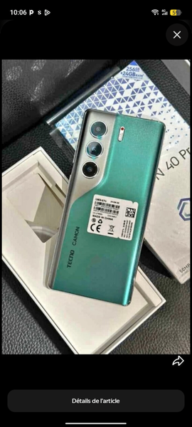 Smartphone Tecno Camon 20 Pro