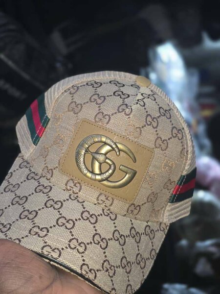 Casquette tendance luxe beige