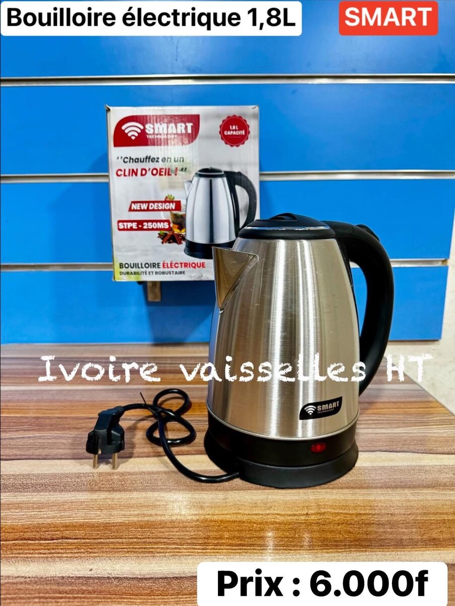 Bouilloire électrique SMART 1.8L