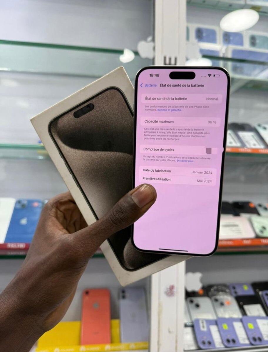 iPhone 15 PRO MAX 256GO