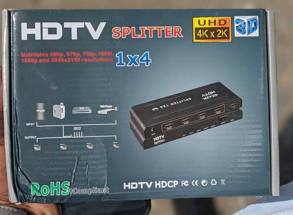 4 way HDMI splitter