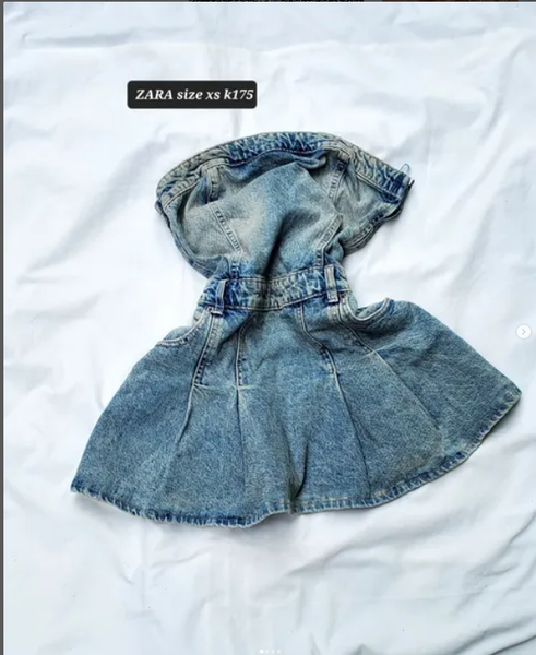 denim dress
