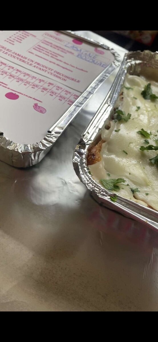 Lasagnes fraîches maison