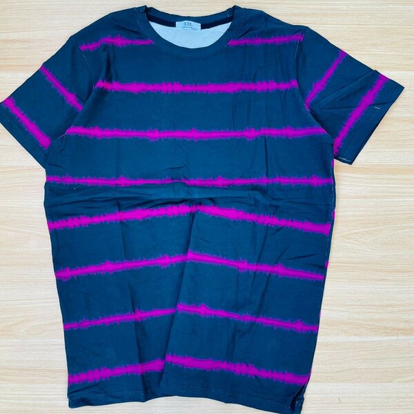 striped cotton T-shirt