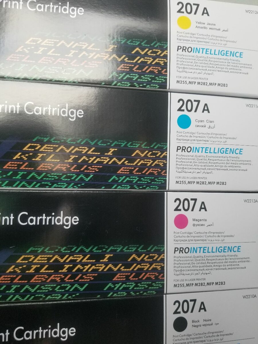 Cartouches d'encre 207A Pro