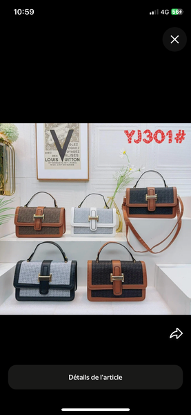 Sac à main en cuir élégant