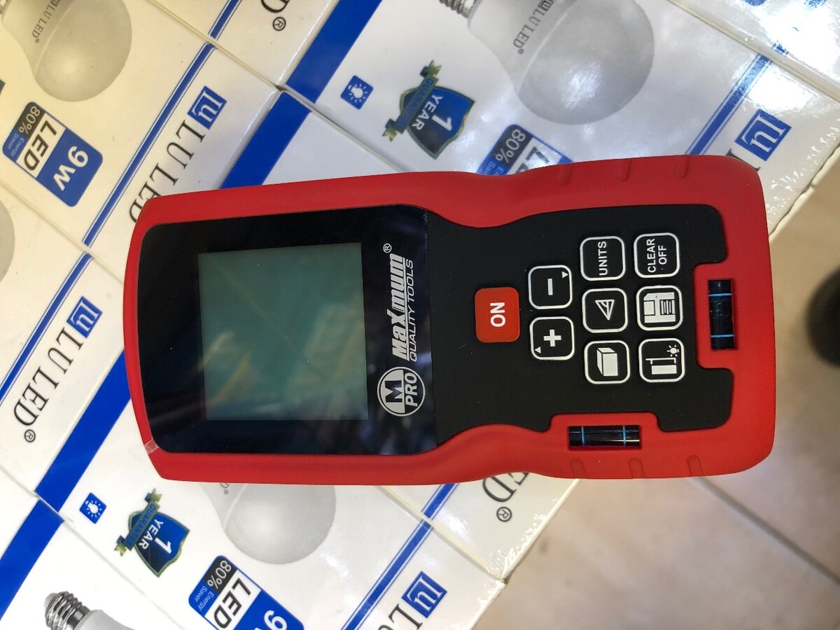 Рулетка лазерная. Дальномер.