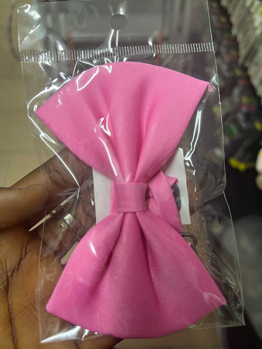 Noeuds papillon en tissu coloré