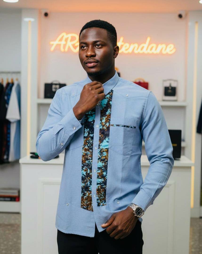 Chemise africaine tendance homme