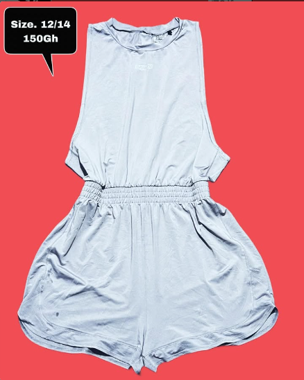 T-shirt and sports shorts