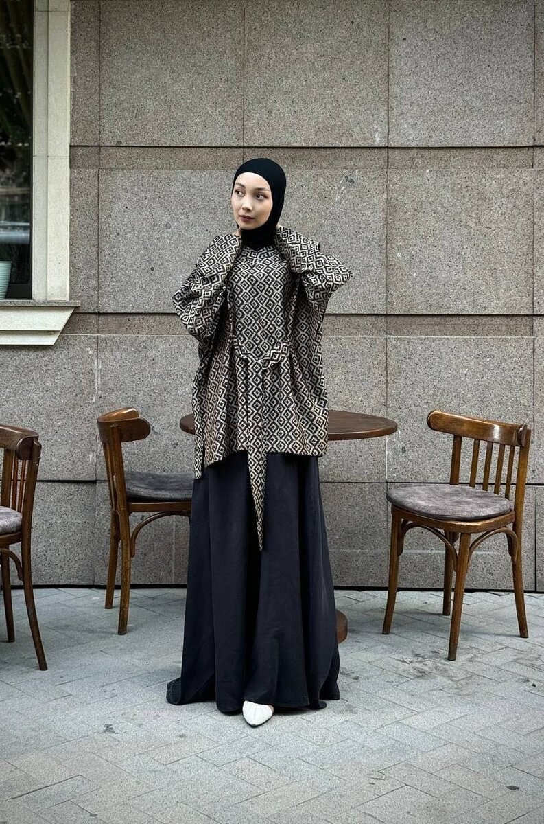 Юбочный костюм в этно стиле