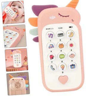 Baby Cell Phone Music Toy for Kids