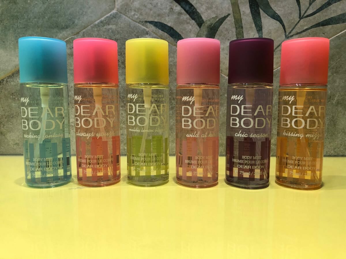 Ensemble de brumes corporelles My Dear Body