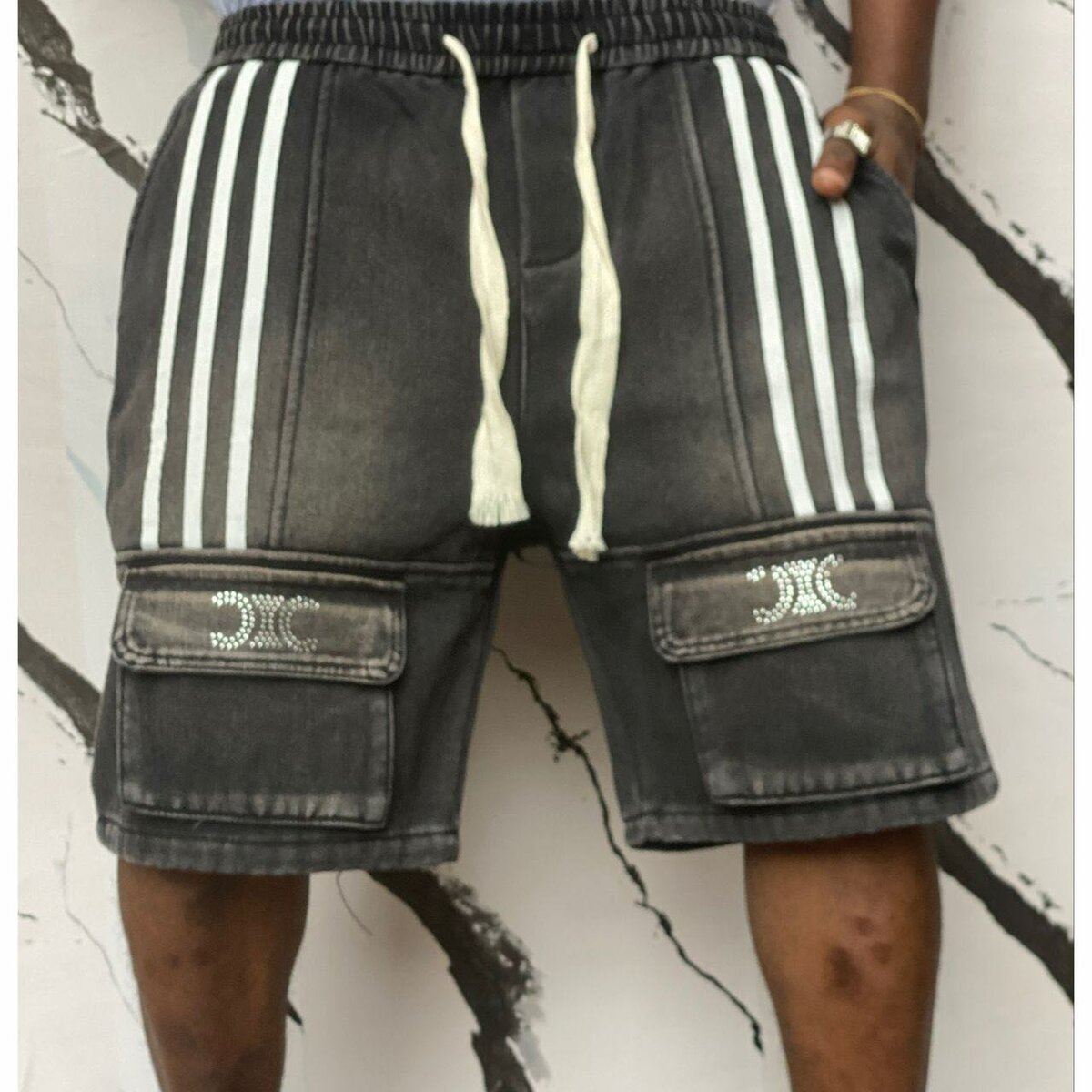 Shorts en jean décontractés