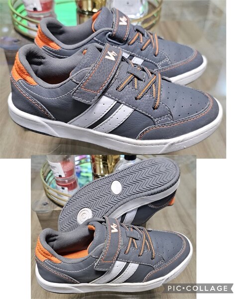 Chaussures enfants sport grises