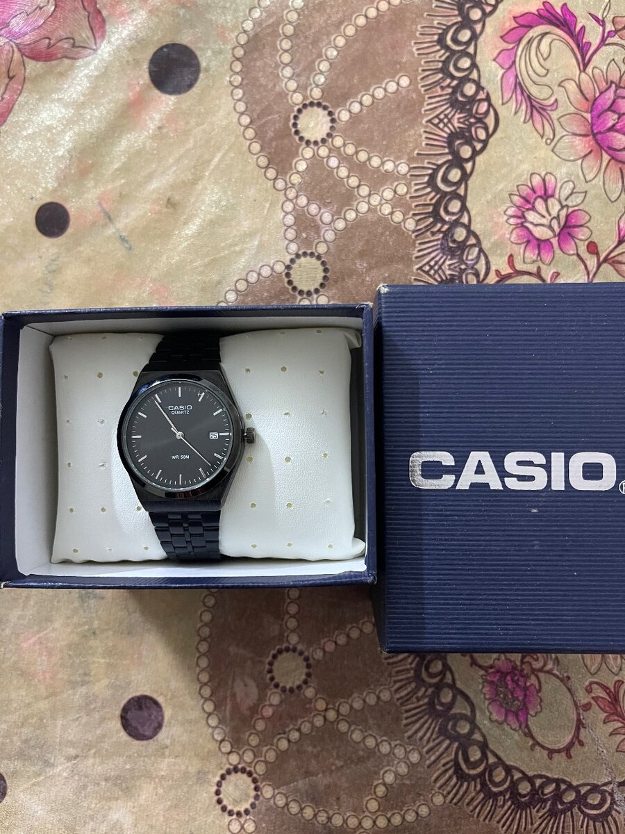 Montre Casio Élégante Noire