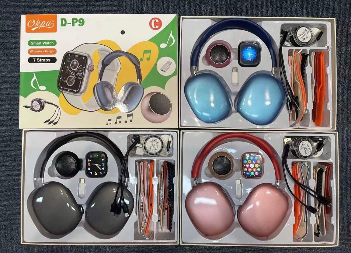 Ensemble Montre et Écouteurs D-P9