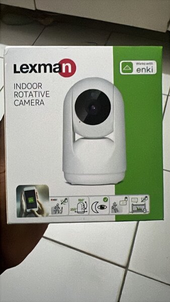 Caméra Rotative Intérieure Lexman