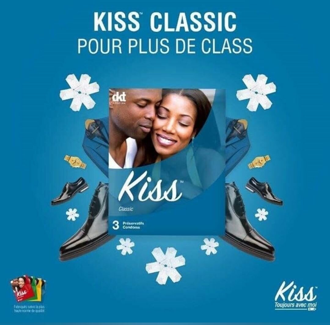 Lot de 48 préservatifs kiss