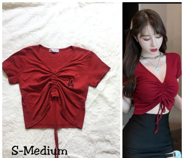 Salaula crop tops and tops