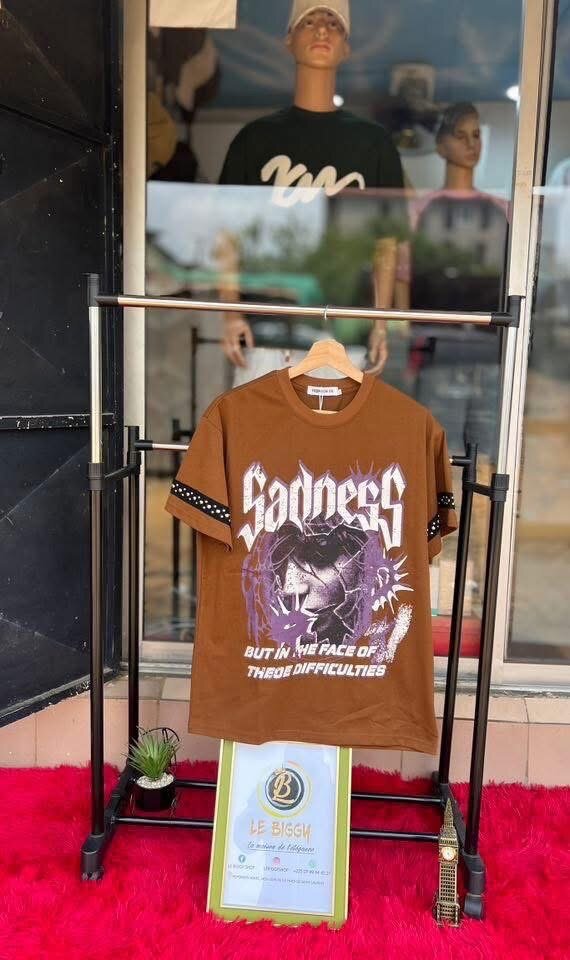 T-shirt unisexe graphique tendance