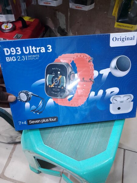 Smart watch with music box and airpod