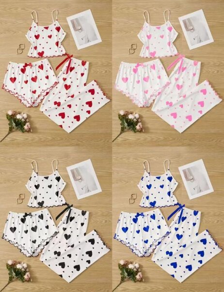 Pyjama Femme Été à Motifs