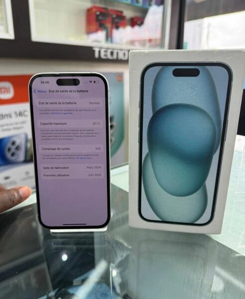 Smartphone Apple dernière génération