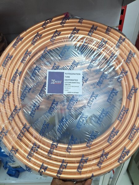 Cuivre frigorifique 1/2"ep. 0.81mm 15m