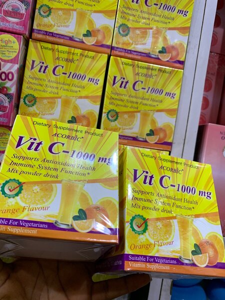 Vitamin C And Gluta Berry.