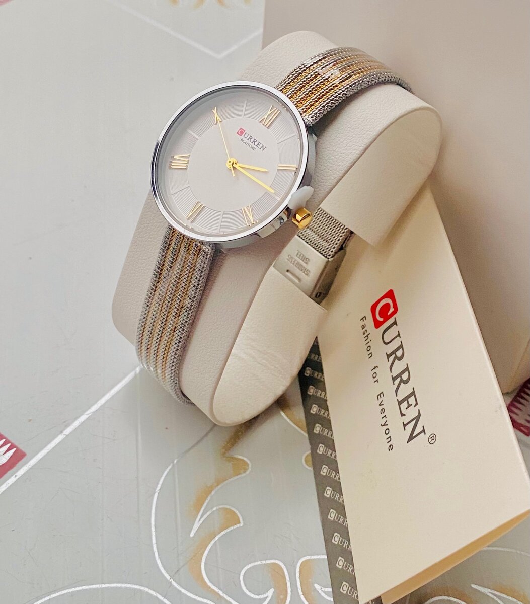 Quality Rose Gold Curren Watch