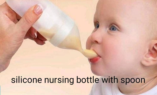 Silicone nursing bottle 