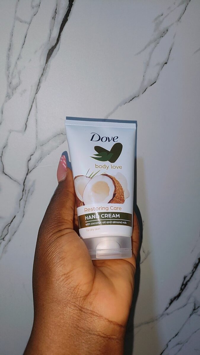 Dove hand cream