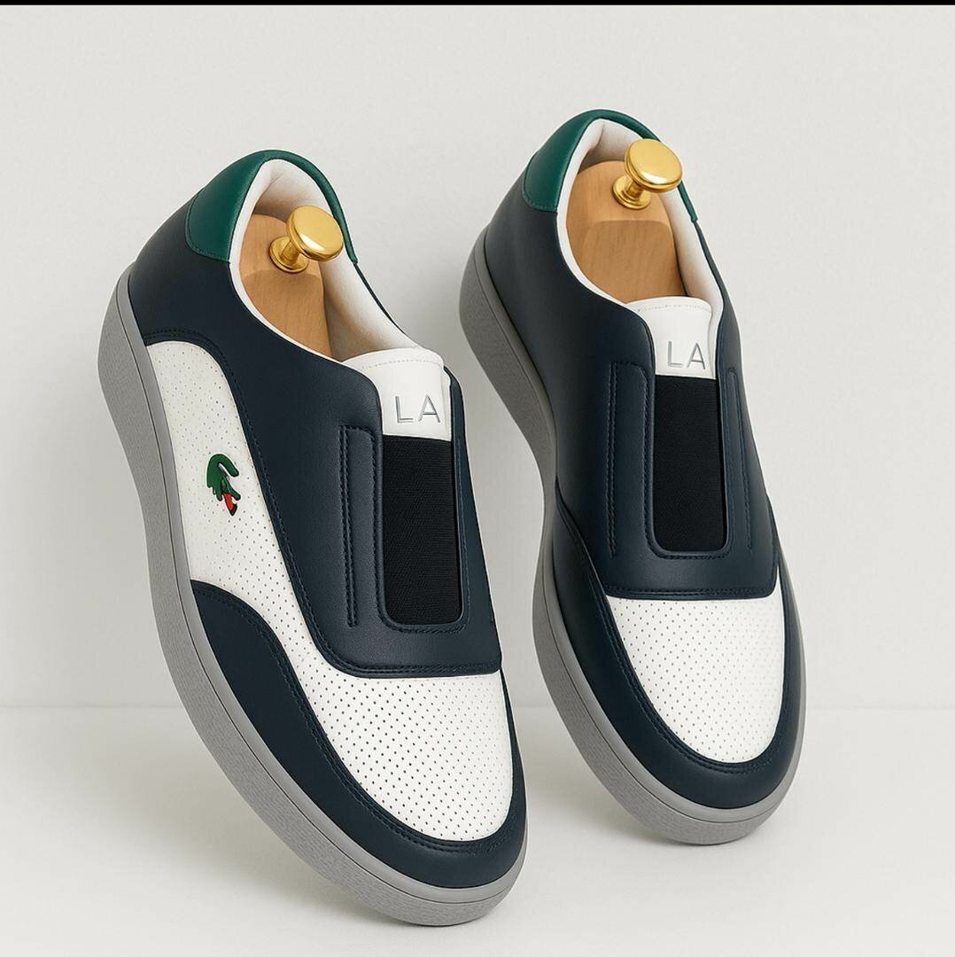 Sneakers en cuir élégants