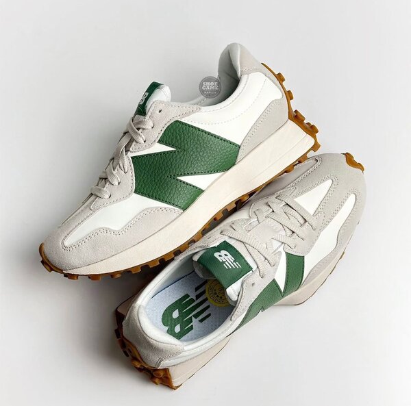 Baskets New Balance Vertes