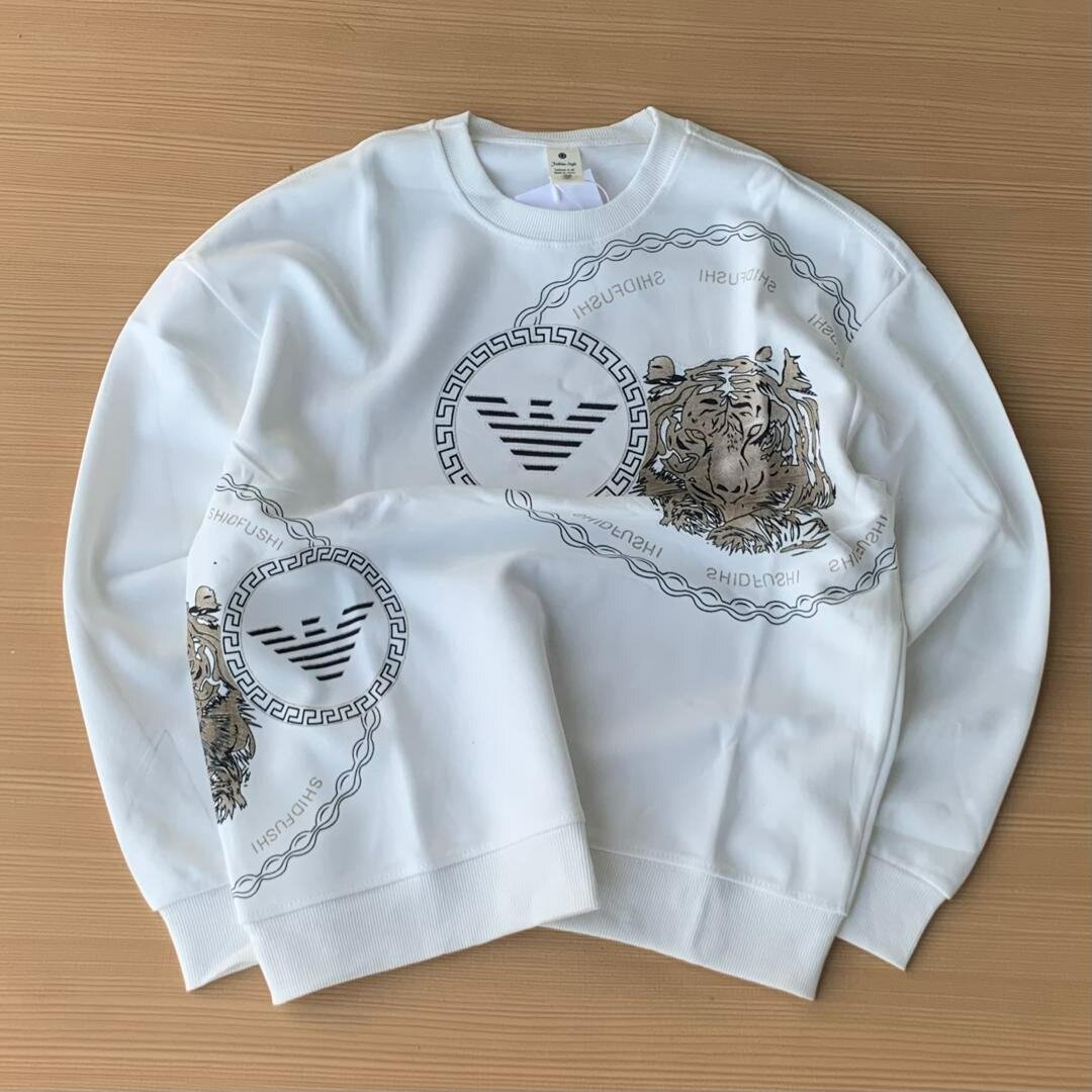 Men's quality round neck Sweater