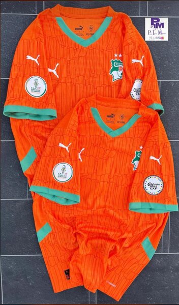 Maillot de Côte dIvoire2025-26