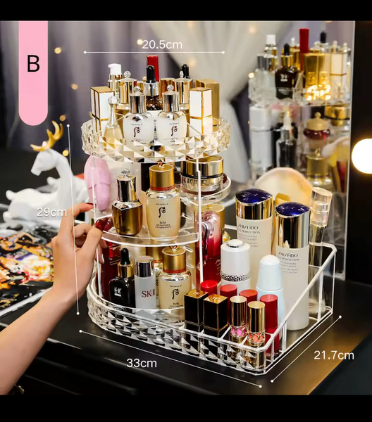 Organisateur Rotatif Maquillage
