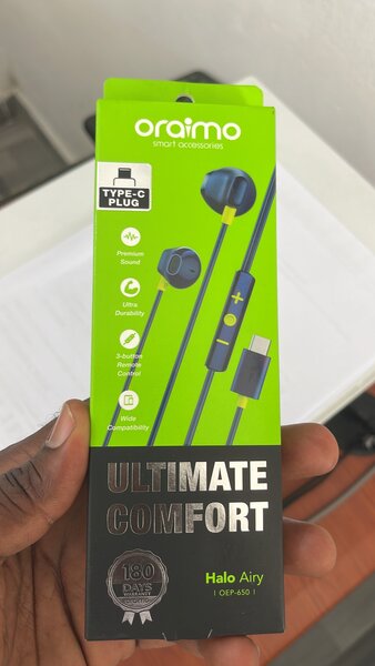 Écouteurs Oraimo Type-C