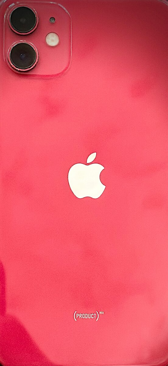 iPhone 11 rouge élégant