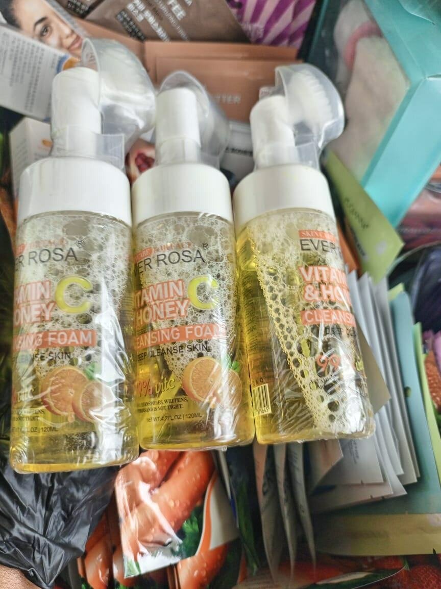 Mousse Nettoyante Vitamine & Miel