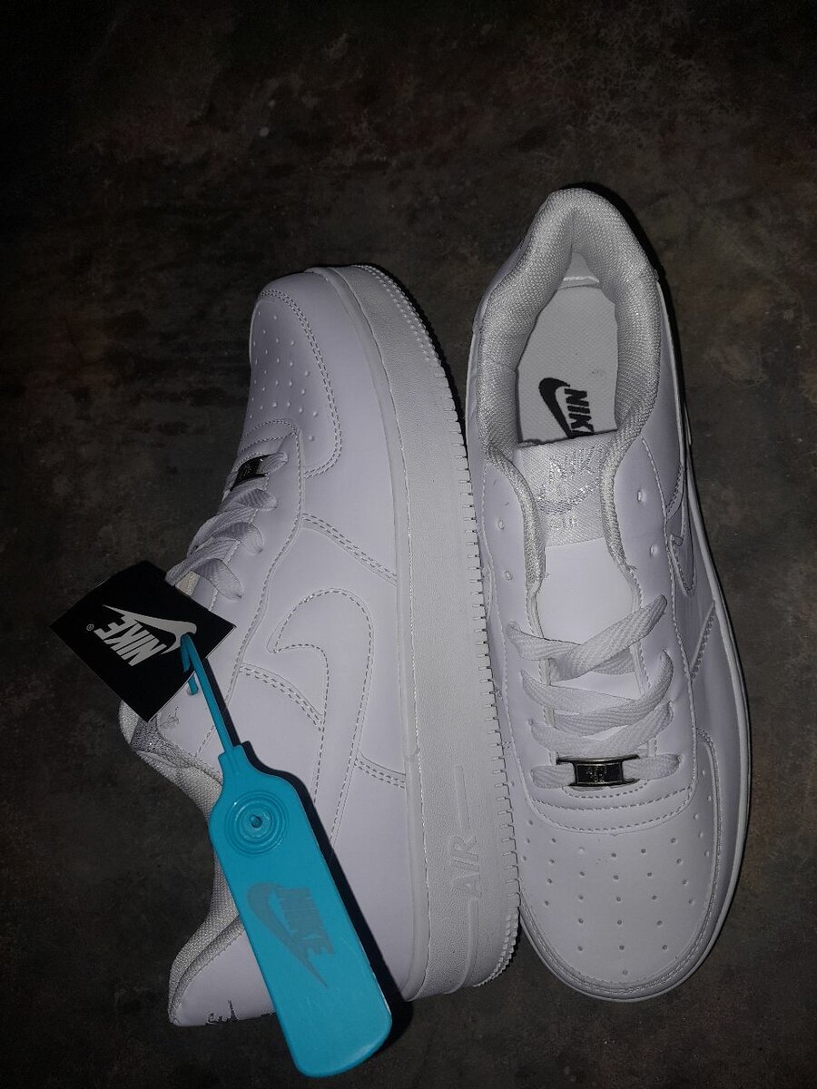 Nike Baskets Blanches Homme