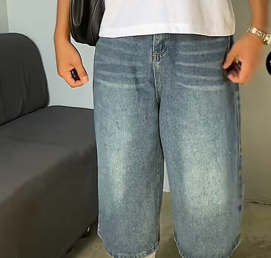 Jeans larges vintage