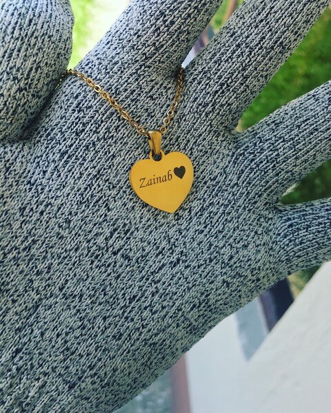 Heart necklaces