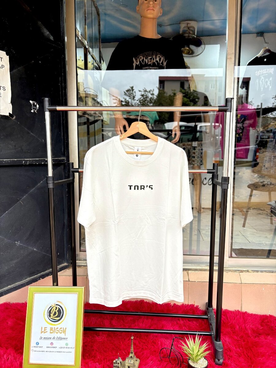 T-shirt blanc imprimé