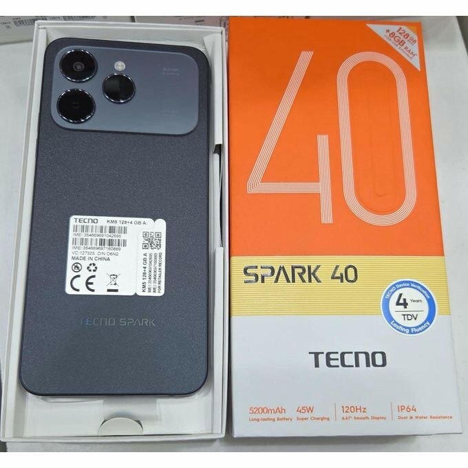 Tecno Spark 40 Smartphone
