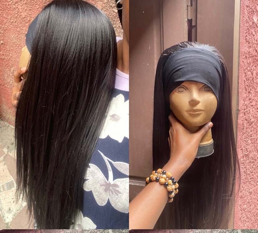 Perruque bandeau lisse L20