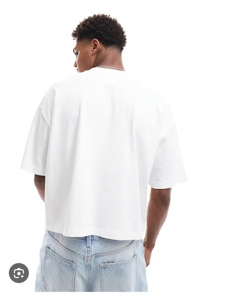T-shirt blanc homme décontracté
