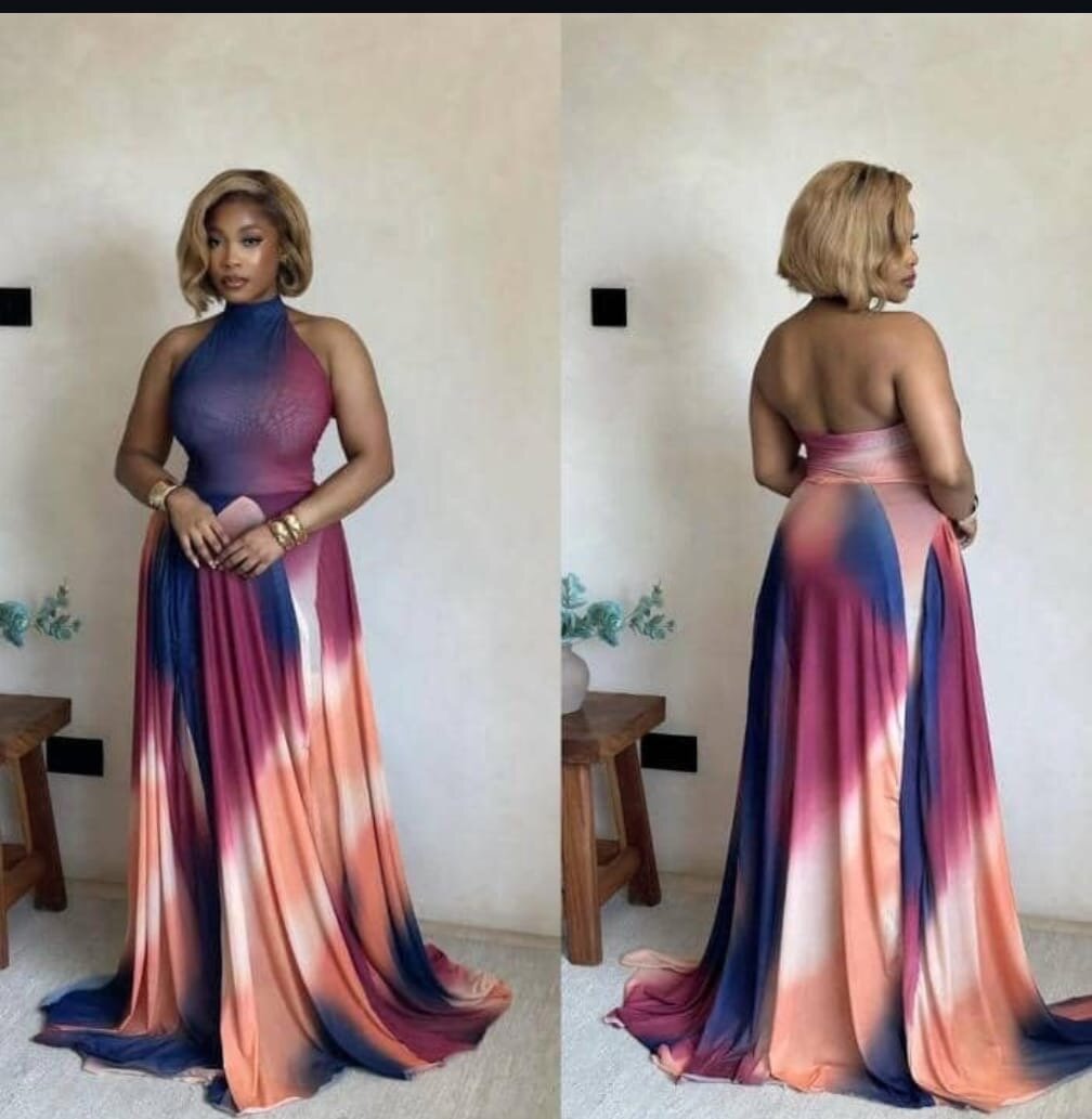 Robe élégante soirée femme