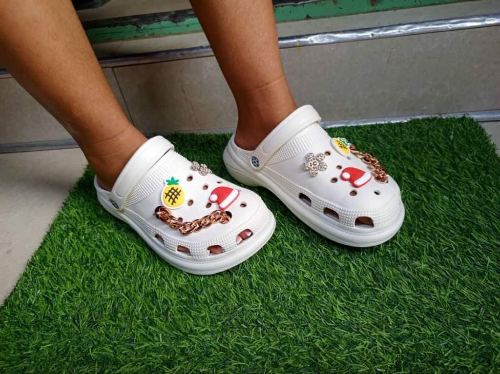 Rubber platform sabots